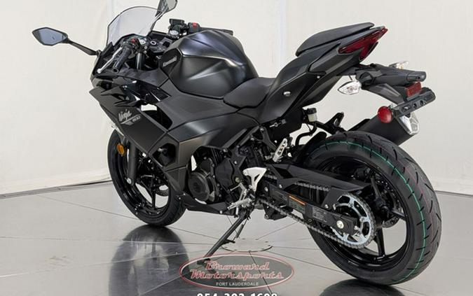 2026 Kawasaki Ninja 500 ABS Metallic Flat Spark Black