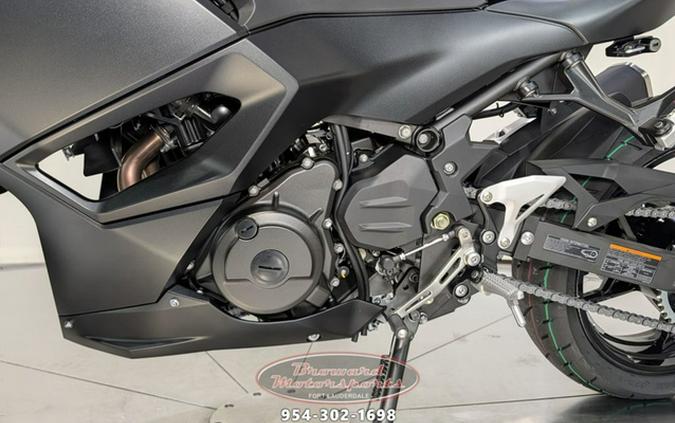 2026 Kawasaki Ninja 500 ABS Metallic Flat Spark Black