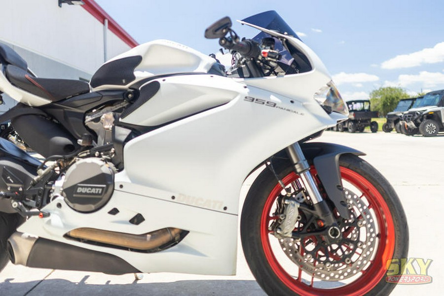 2019 Ducati 959 Panigale Arctic White Silk