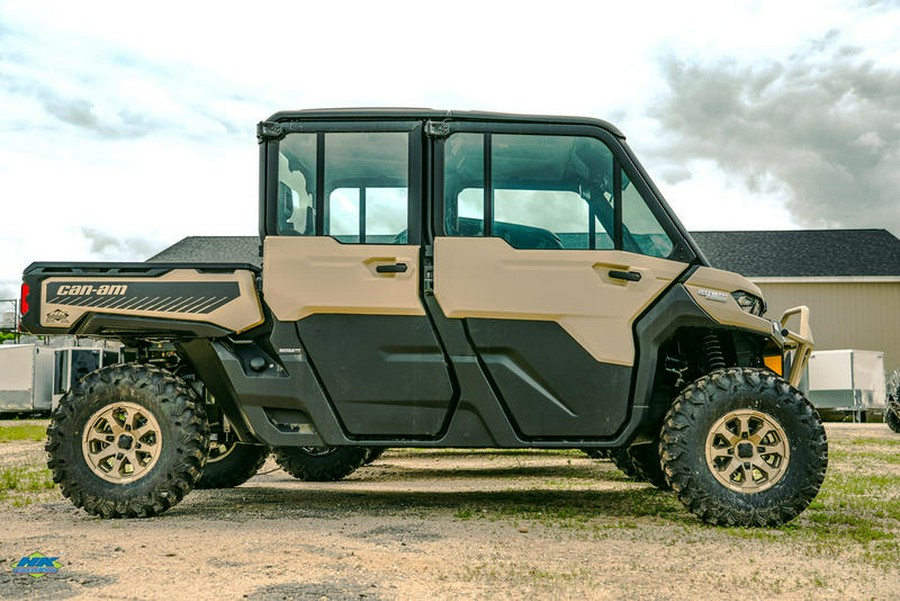 2024 Can-Am® Defender MAX Limited HD10 Desert Tan & Timeless Black