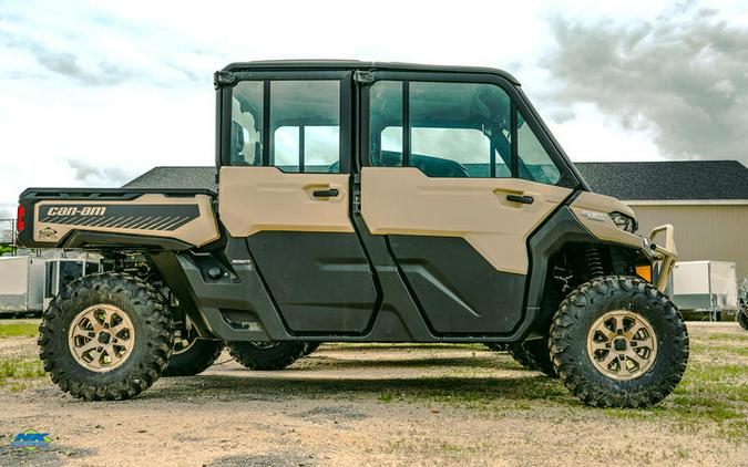 2024 Can-Am® Defender MAX Limited HD10 Desert Tan & Timeless Black