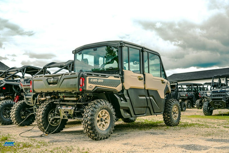 2024 Can-Am® Defender MAX Limited HD10 Desert Tan & Timeless Black