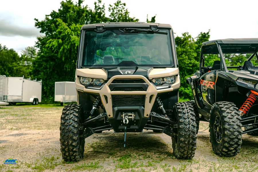 2024 Can-Am® Defender MAX Limited HD10 Desert Tan & Timeless Black