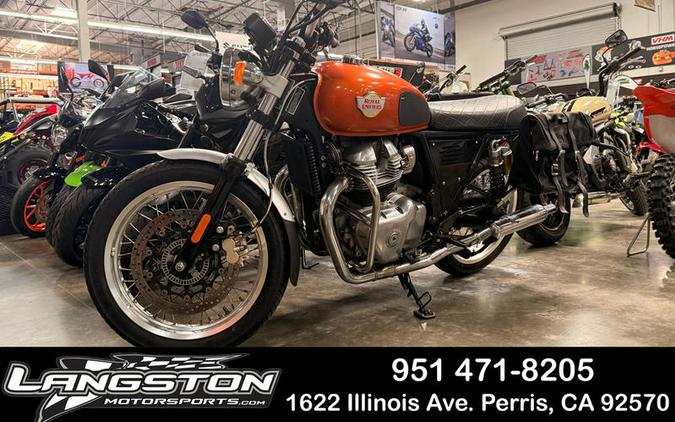 2021 Royal Enfield Int650 Orange Crush