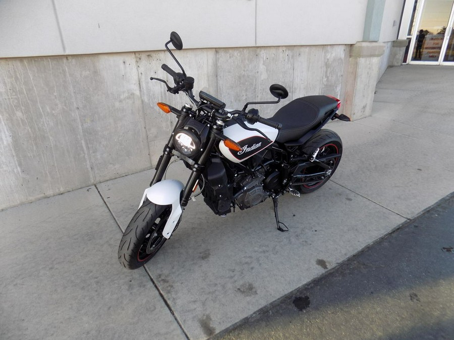 2022 Indian Motorcycle® FTR S White Smoke