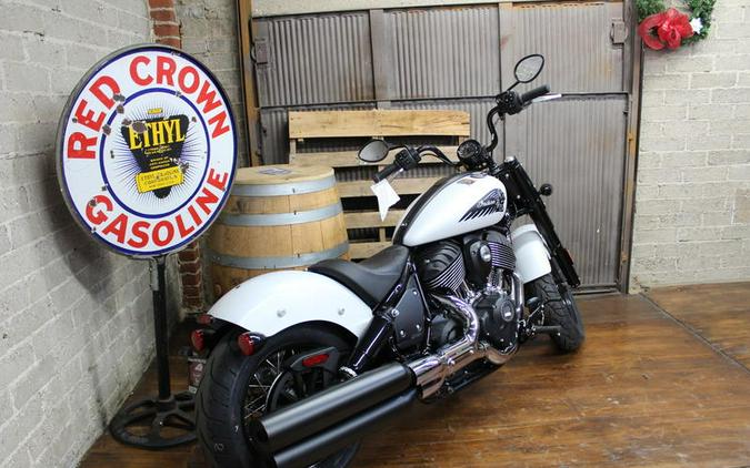 2024 Indian Motorcycle® Chief Bobber ABS Ghost White Metallic Smoke