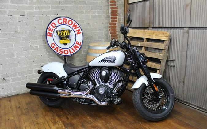 2024 Indian Motorcycle® Chief Bobber ABS Ghost White Metallic Smoke