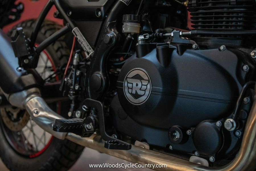 2023 Royal Enfield Scram 411 Graphite Red