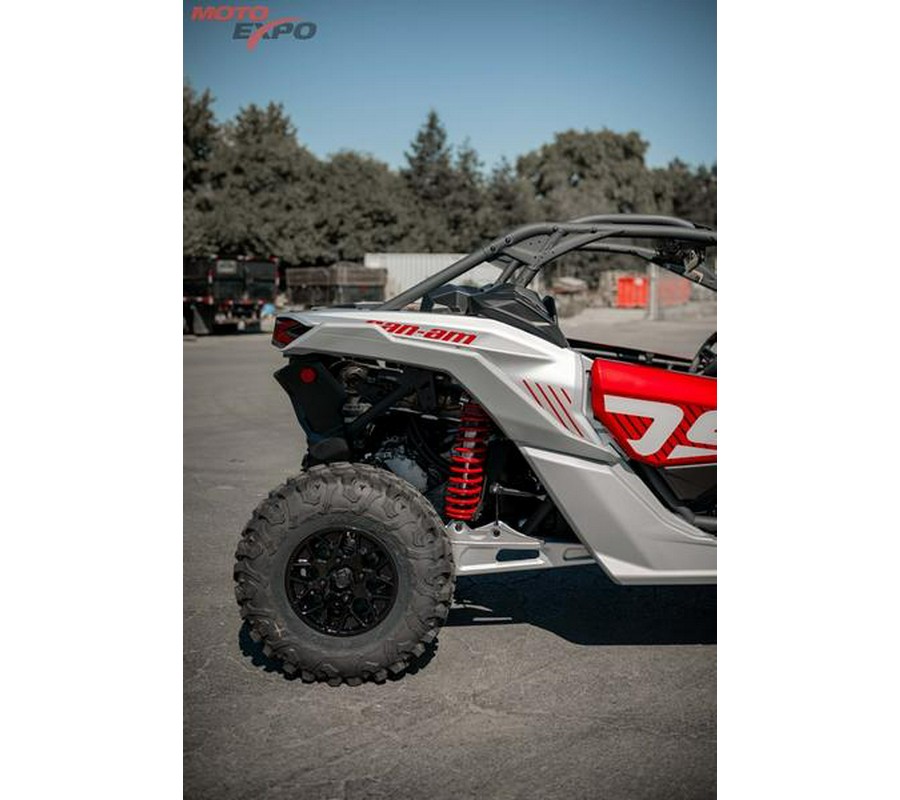 2024 Can-Am® Maverick X3 DS Turbo Fiery Red & Hyper Silver