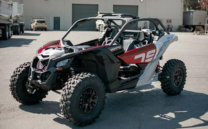 2024 Can-Am® Maverick X3 DS Turbo Fiery Red & Hyper Silver