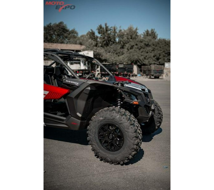 2024 Can-Am® Maverick X3 DS Turbo Fiery Red & Hyper Silver