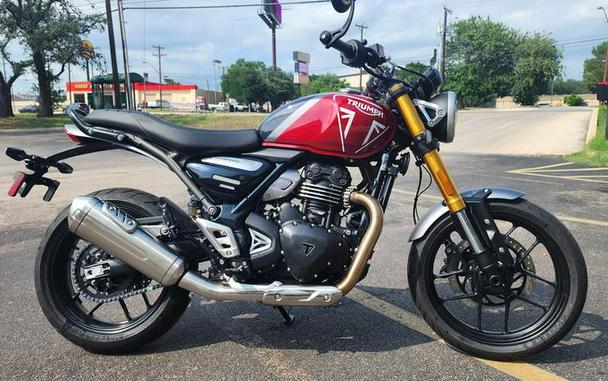 2024 Triumph Speed 400 Carnival Red / Phantom Black