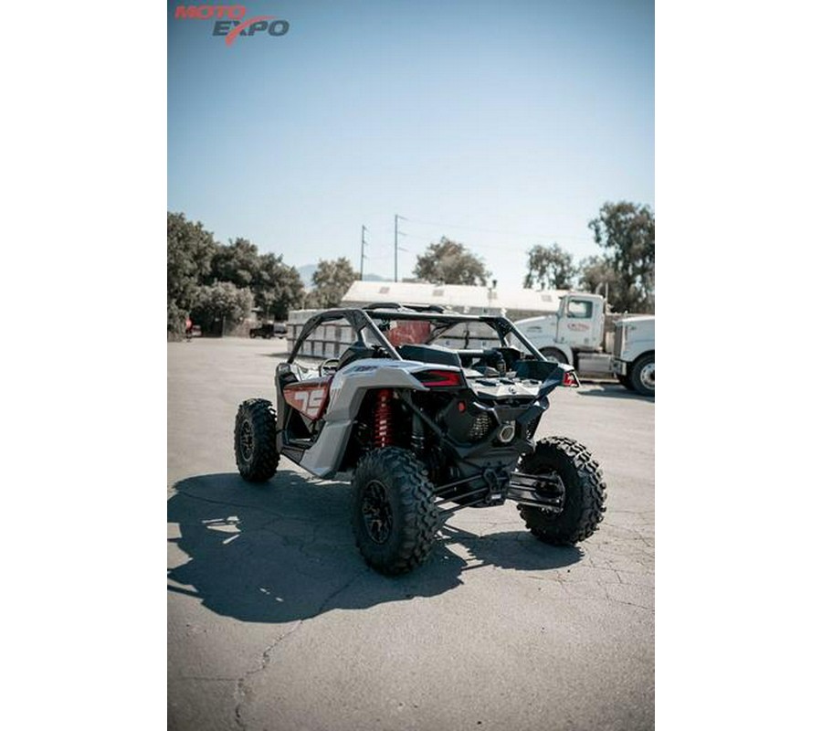 2024 Can-Am® Maverick X3 DS Turbo RR Fiery Red & Hyper Silver