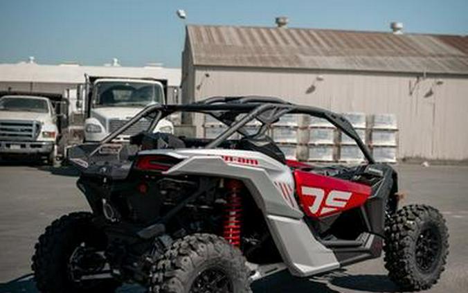 2024 Can-Am® Maverick X3 DS Turbo RR Fiery Red & Hyper Silver