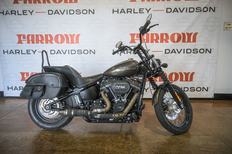 Used 2020 Harley-Davidson Softail Street Bob FXBB Motorcycle For Sale In Sunbury, OH