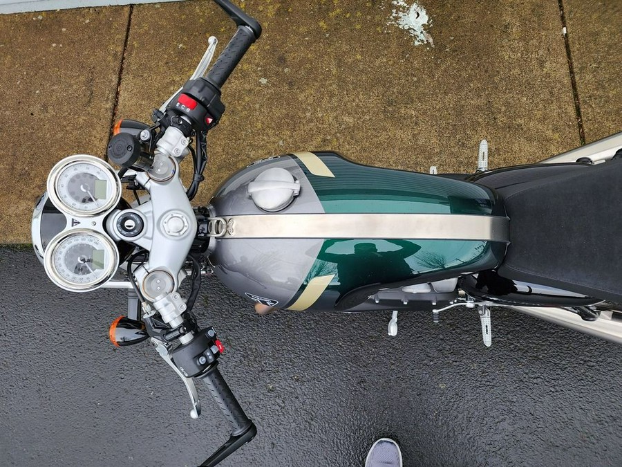 2023 Triumph Thruxton RS Competition Green / Silver Ice