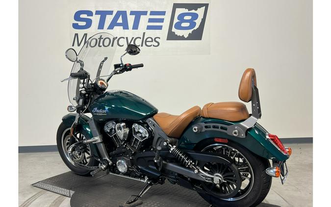 2018 Indian Motorcycle SCOUT, METALLIC JADE, 49ST