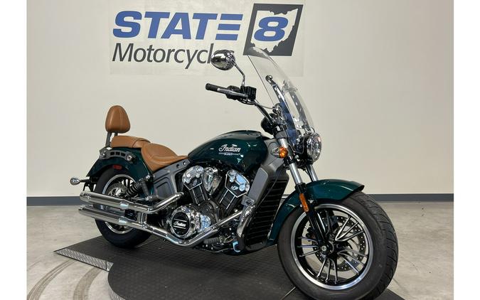 2018 Indian Motorcycle SCOUT, METALLIC JADE, 49ST