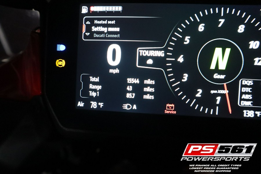 2022 Ducati Multistrada V4 S Travel & Radar