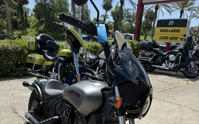 2023 Indian Scout Rogue Sixty ABS Titanium Smoke