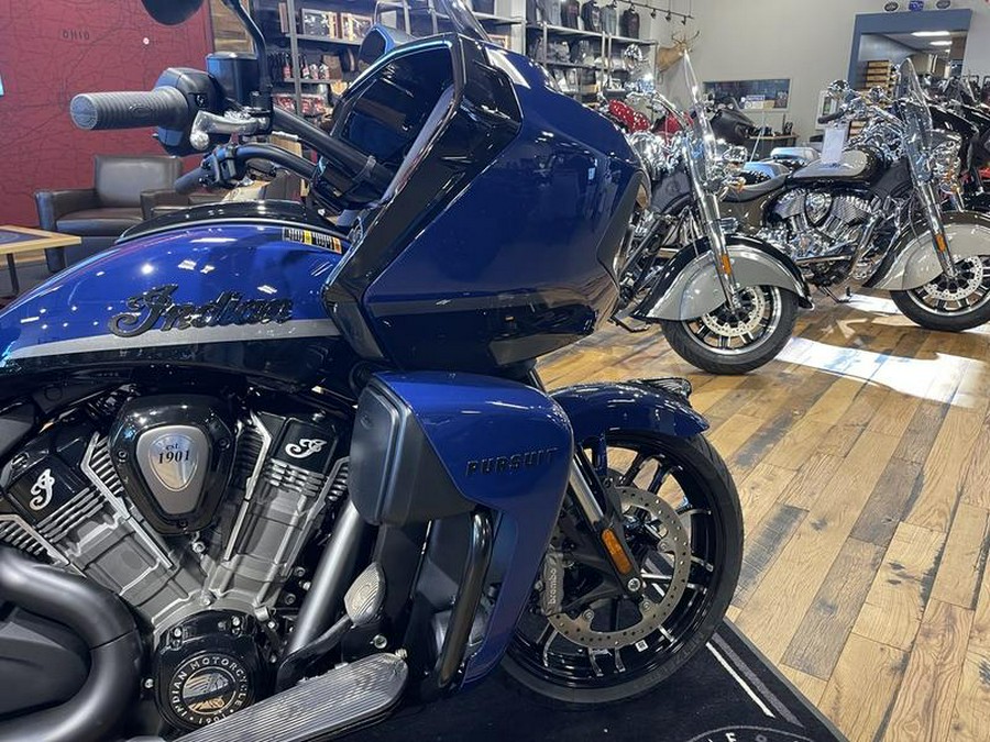 2024 Indian Motorcycle® Pursuit® Dark Horse® with PowerBand Audio Package Springfield Blue