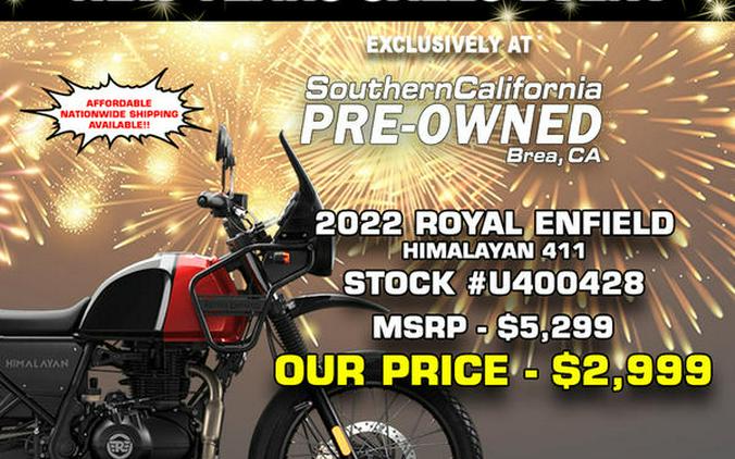 2022 Royal Enfield Himalayan Rock Red