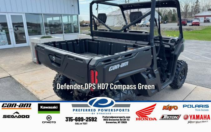 2026 Can-Am Defender DPS HD7 Compass Green