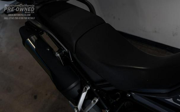 2022 Triumph Tiger 850 Sport Graphite Caspian Blue