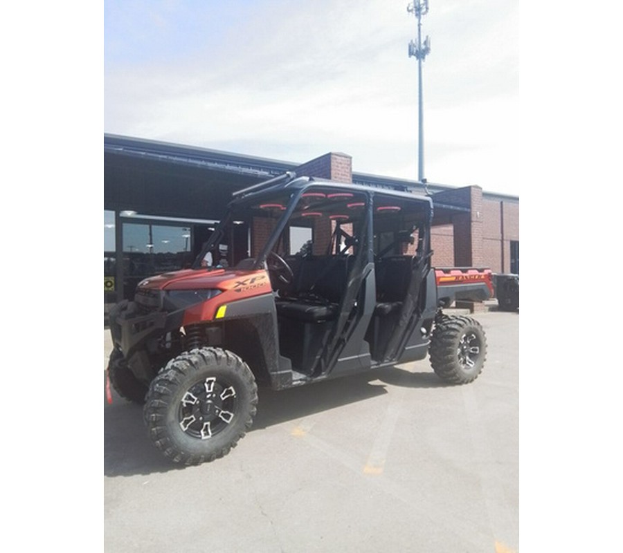 2025 Polaris Ranger Crew XP 1000 Premium Orange Rust