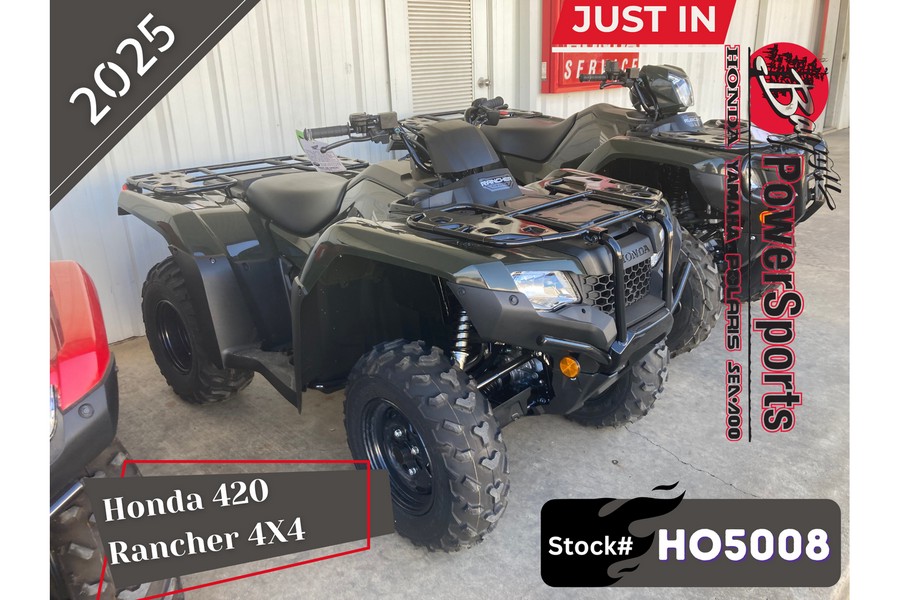 2025 Honda Rancher 420 4X4