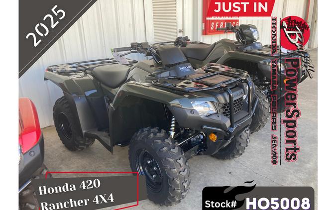 2025 Honda Rancher 420 4X4