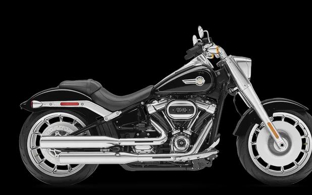 Harley-Davidson Fat Boy 114 2024 FLFBS 84514249 VIVID BLACK W/ PINSTRIPE