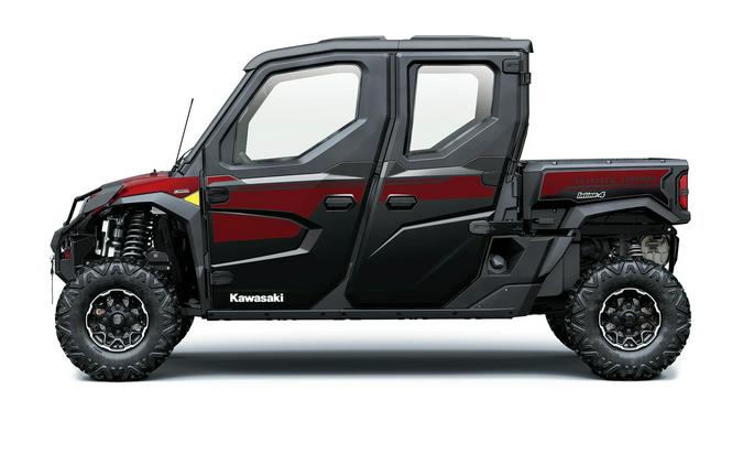 2026 Kawasaki Ridge Crew Platinum Ranch Edition HVAC Metallic Deep Red/Ebony - 111018