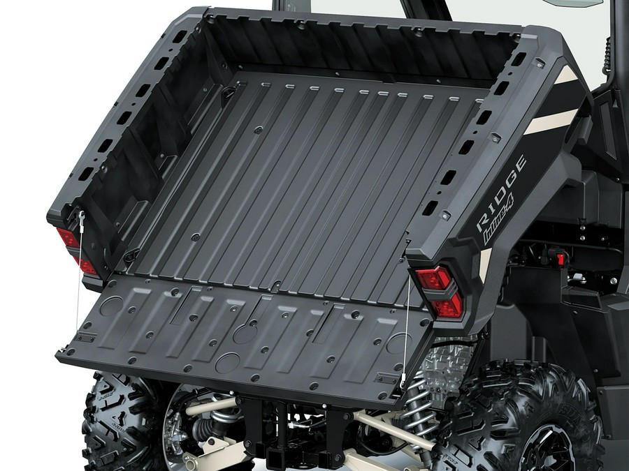 2026 Kawasaki Ridge Crew Platinum Ranch Edition HVAC Metallic Deep Red/Ebony - 111018