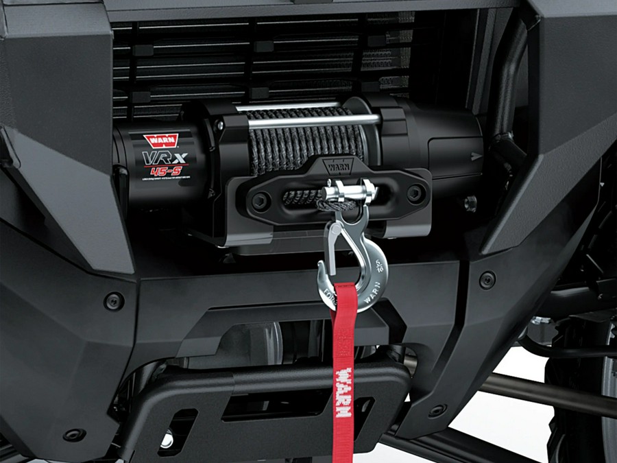 2026 Kawasaki Ridge Crew Platinum Ranch Edition HVAC Metallic Deep Red/Ebony - 111000