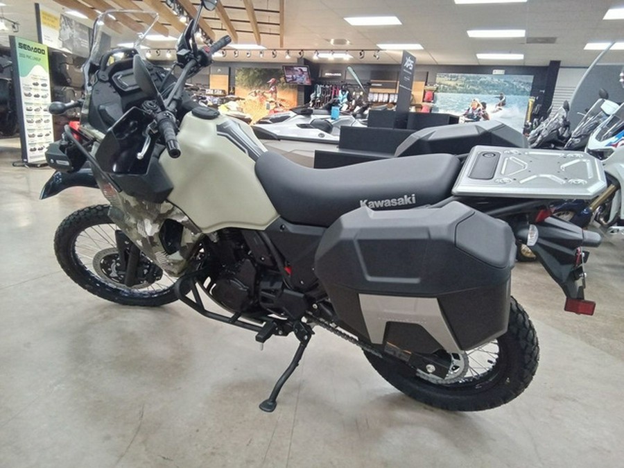 2025 Kawasaki Klr650 Adventure ABS Cypher Camo Beige