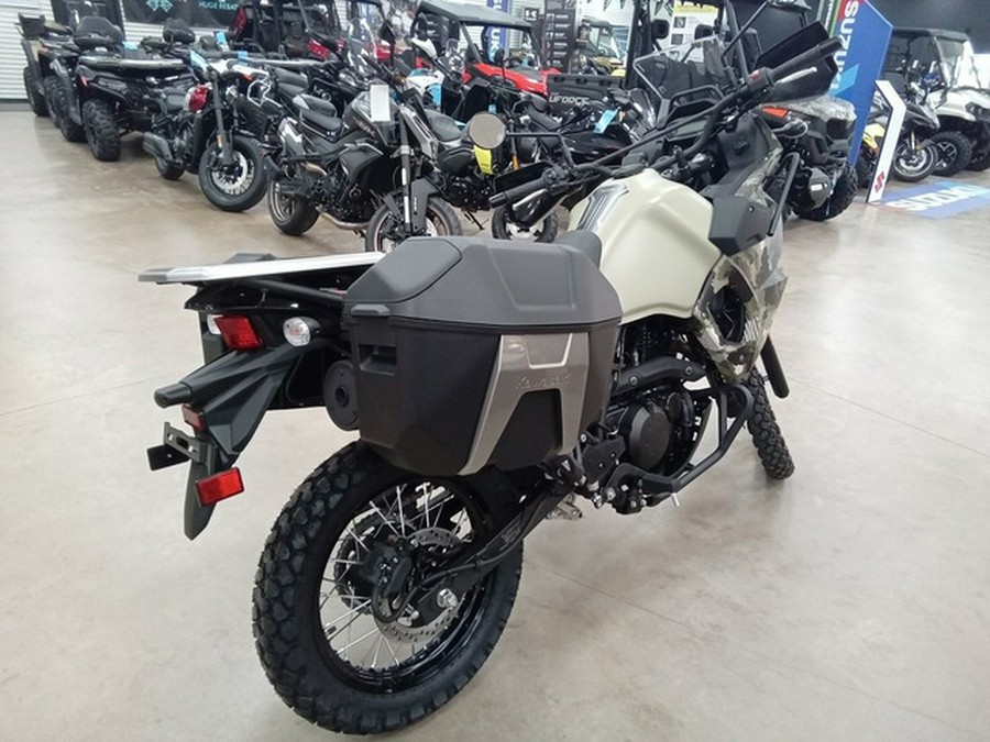 2025 Kawasaki Klr650 Adventure ABS Cypher Camo Beige