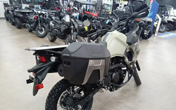 2025 Kawasaki Klr650 Adventure ABS Cypher Camo Beige