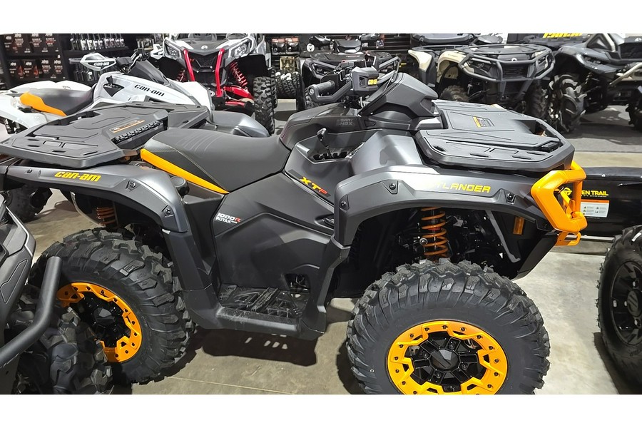 2026 Can-Am ATV OUTLANDER XTP 1000R SMART SHOCKS - MINERAL GRAY / ORANGE CRUSH