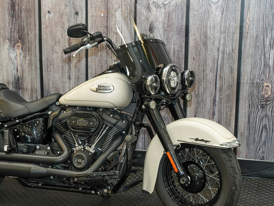 Used 2022 Harley-Davidson Heritage Classic 114 Motorcycle For Sale In Raleigh, North Carolina