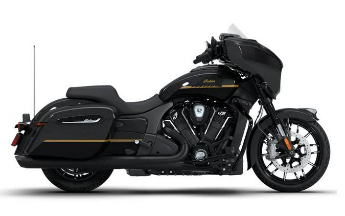 2026 Indian Motorcycle® Chieftain® PowerPlus Dark Horse® 112 Black Crystal w/Black Metallic & Champ