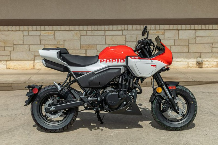 New 2024 CFMOTO PAPIO SS MAGMA RED