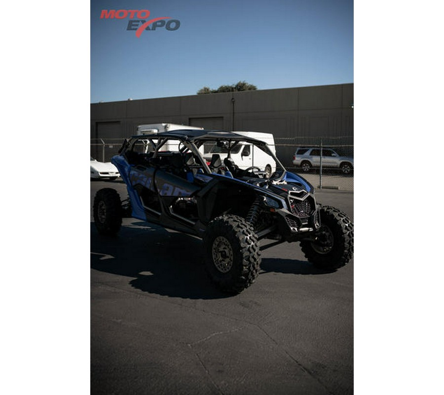 2024 Can-Am® Maverick X3 MAX X rs Turbo RR with Smart-Shox Dazzling Blue & Carbon Black