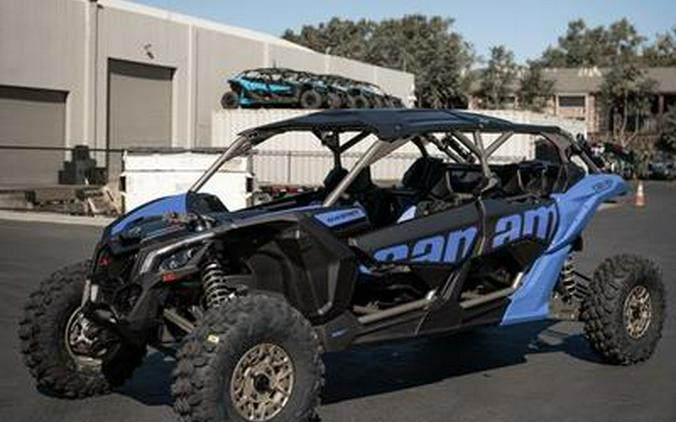 2024 Can-Am® Maverick X3 MAX X rs Turbo RR with Smart-Shox Dazzling Blue & Carbon Black