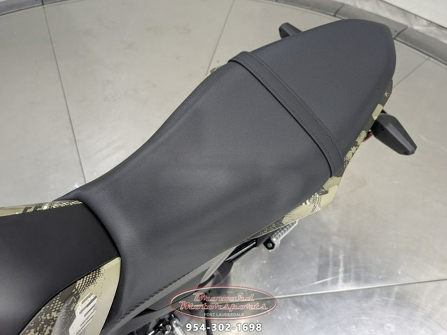 2025 Kawasaki Z125 PRO Cypher Camo Beige