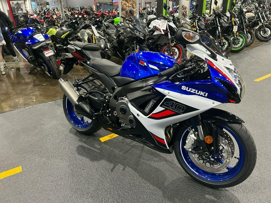 2026 Suzuki GSX-R600Z 40TH ANNIVERSARY EDITION