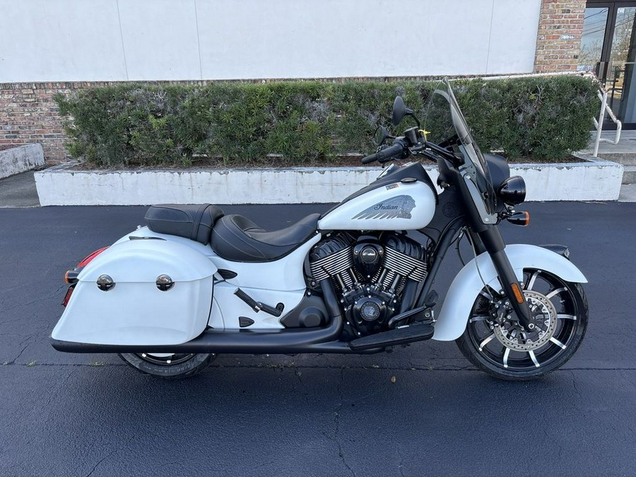 2019 Indian Motorcycle® Springfield® Dark Horse® White Smoke