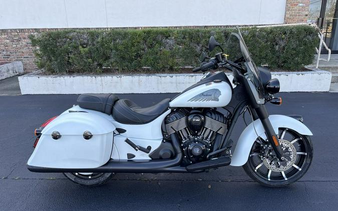 2019 Indian Motorcycle® Springfield® Dark Horse® White Smoke