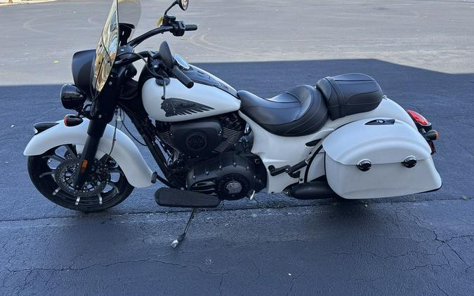 2019 Indian Motorcycle® Springfield® Dark Horse® White Smoke