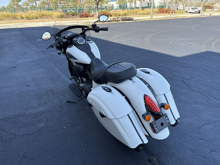 2019 Indian Motorcycle® Springfield® Dark Horse® White Smoke